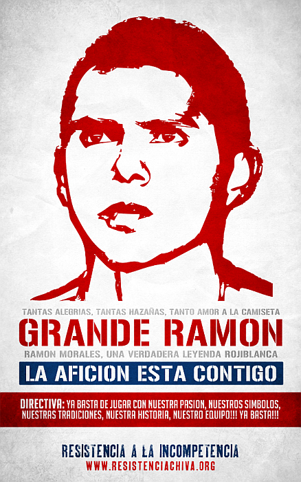 tributo al eterno capitan de chivas <b>ramon morales</b> - lonaramonpreview