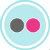 AquaBlueGrayButtonIconFlickr