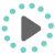 DotsIconGrayAquaYoutube