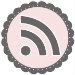 GrayPinkGrayFlowerIconRSS