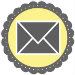 GrayYellowGrayFlowerIconEmail