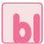 PeachPinkedgeSquareIconBL