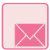 PeachPinkedgeSquareIconEmail