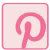 PeachPinkedgeSquareIconPinterest