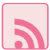 PeachPinkedgeSquareIconRSS