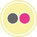 YellowGrayButtonIconFlickr