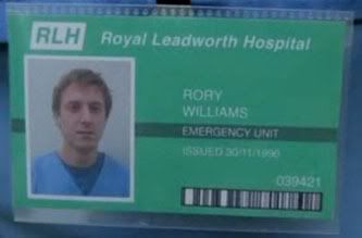 Rory's Hospital ID Badge