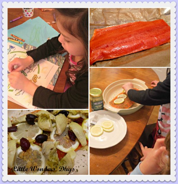 Alaska lesson plans via Little Wonders' Days salmon