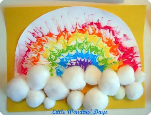 Rainbow crafts for kids