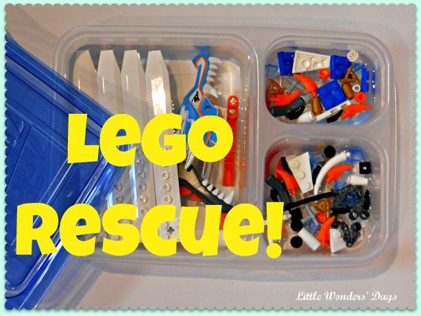 Lego Rescue Game via Little Wonders' Days Lego Game, Lego Party