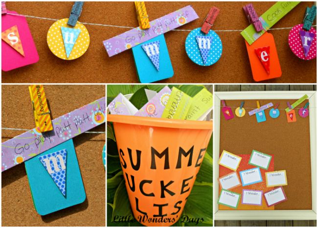 summer bucket list activities for kids