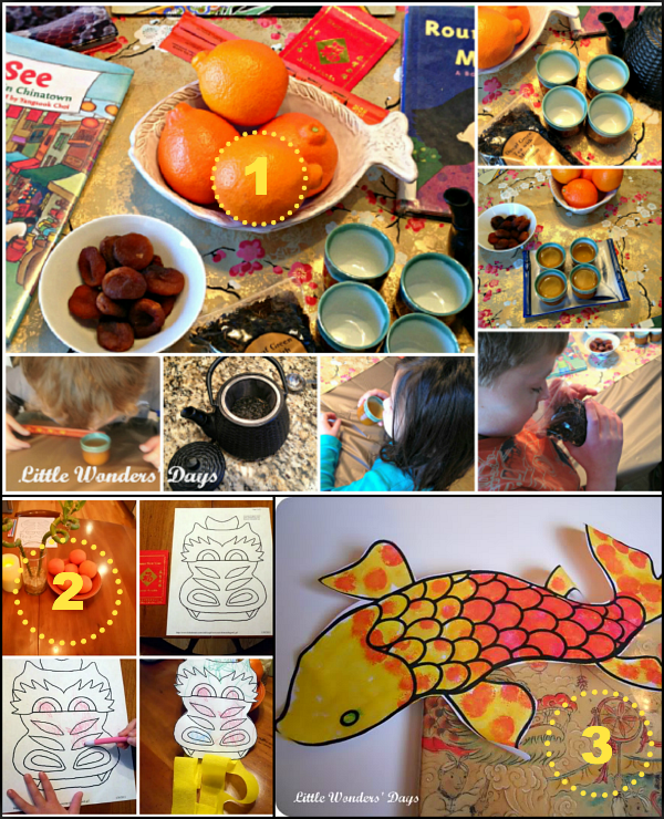 Chinese New Year Ideas from Little Wonders' Days Ways to celebrate the Chinese New Year with kids
