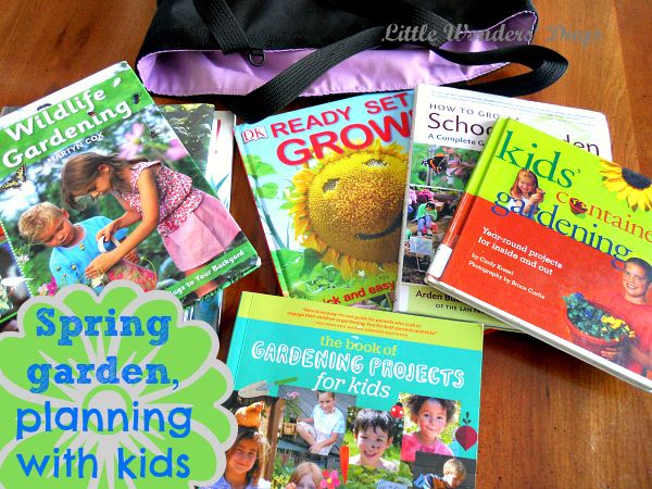 Garden planning with kids via Little Wonders' Days how to plan a garden with kids