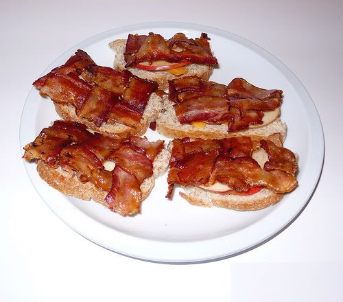 bacon sandwiches Pictures, Images and Photos