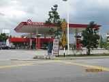 Caltex station in Front