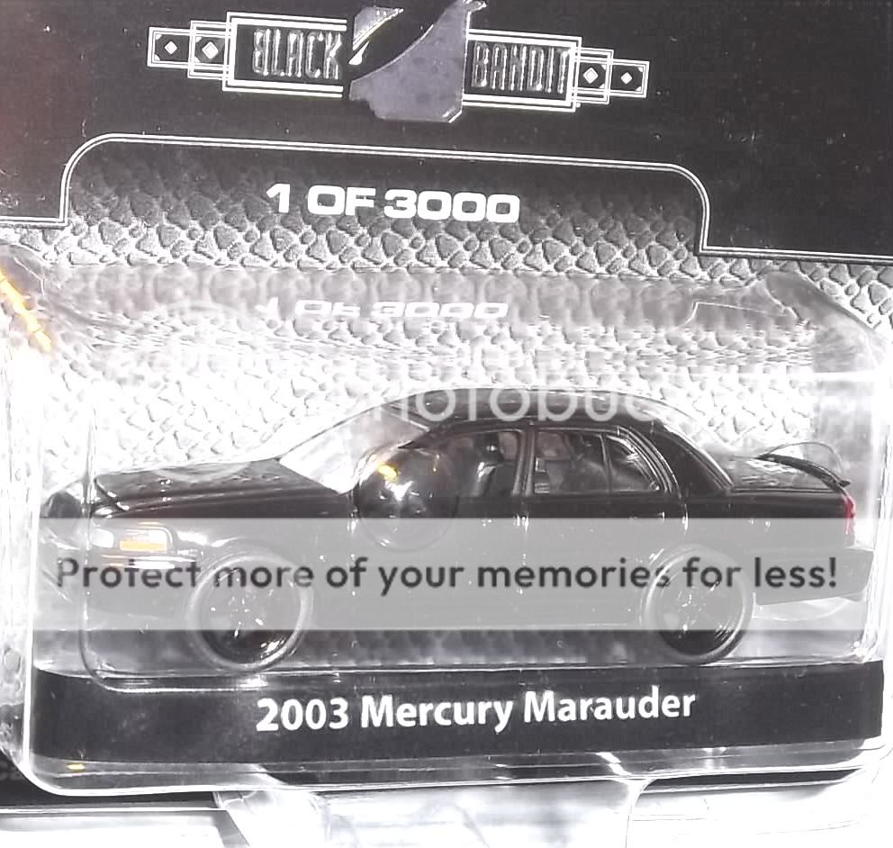 greenlight Black Bandit 6 2007 Mercury Marauder TRU  