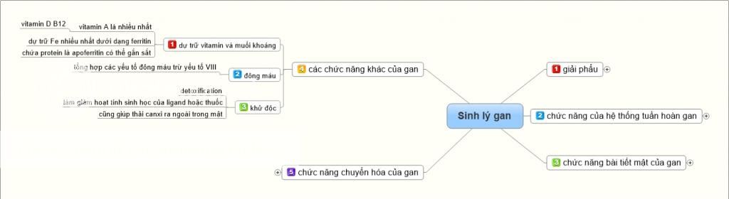 Phần tiêu hóa của sách sinh lý ĐHYD TPHCM được tóm tắt dạng mind map Sinhlyacutegan2